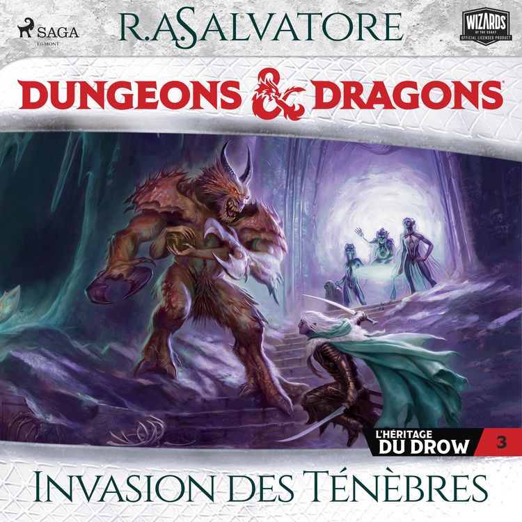 Produktbild: L'H&eacute;ritage du Drow &ndash; Tome 3, Invasion des T&eacute;n&egrave;bres
