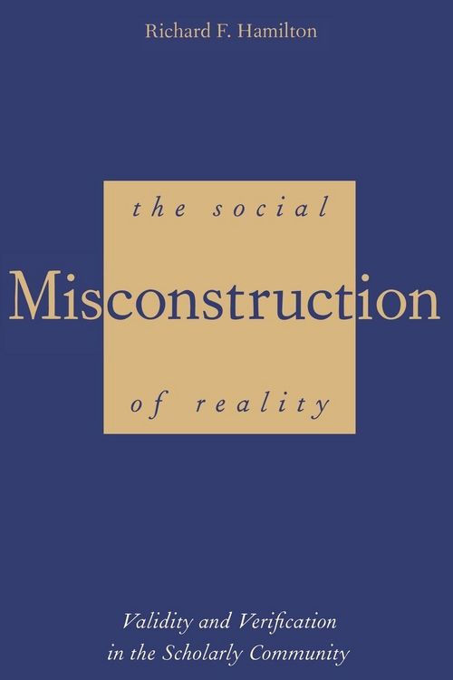 Produktbild: The Social Misconstruction of Reality