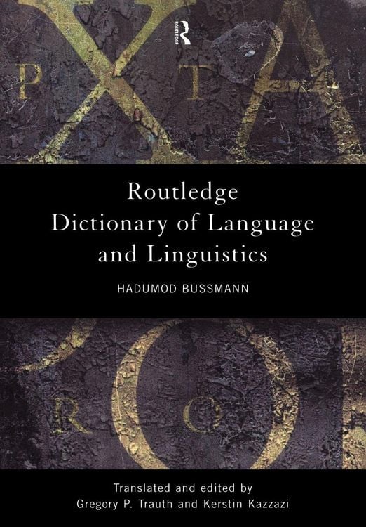 Produktbild: Routledge Dictionary of Language and Linguistics