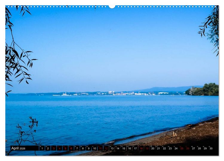 Produktbild: Sehenswerter Bodensee (Wandkalender 2026 DIN A2 quer), CALVENDO Monatskalender