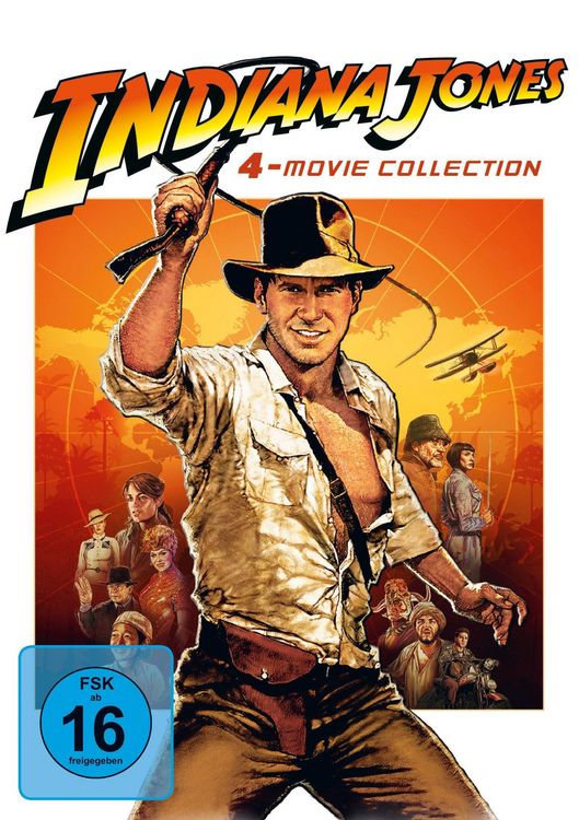 Produktbild: Indiana Jones 1-4 [4 DVDs]