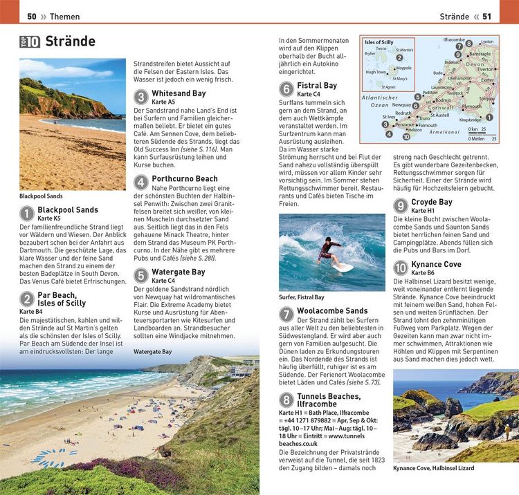 Produktbild: TOP10 Reisef&uuml;hrer Cornwall & Devon