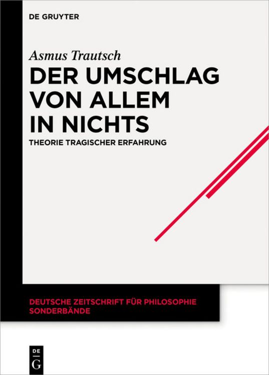 Produktbild: Der Umschlag von allem in nichts