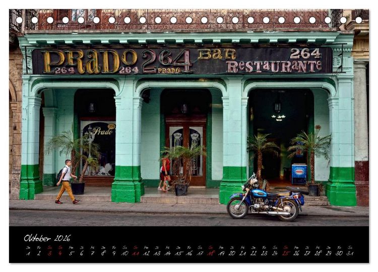 Produktbild: La Habana / Havanna (Tischkalender 2026 DIN A5 quer), CALVENDO Monatskalender