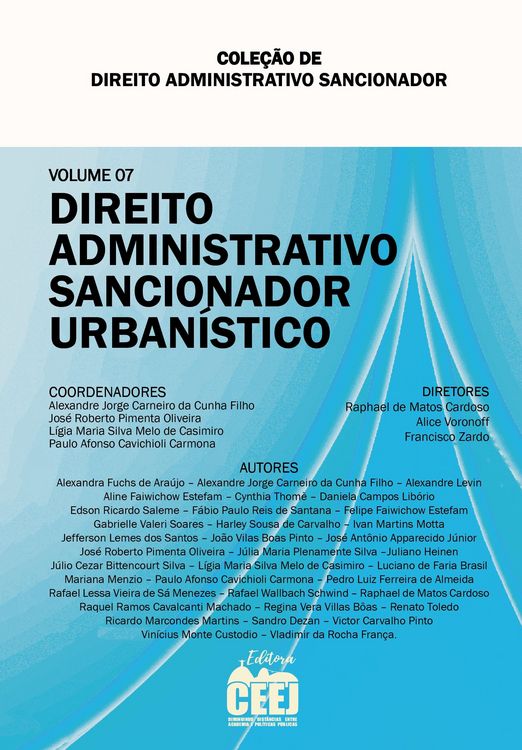 Produktbild: Direito administrativo sancionador: volume 7 - direito administrativo sancionador urban&iacute;stico