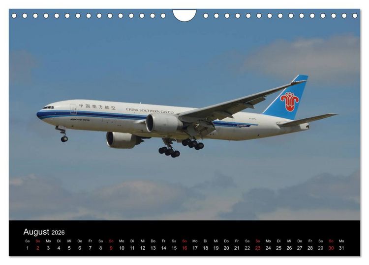 Produktbild: Luftfracht-Cargo (Wandkalender 2026 DIN A4 quer), CALVENDO Monatskalender