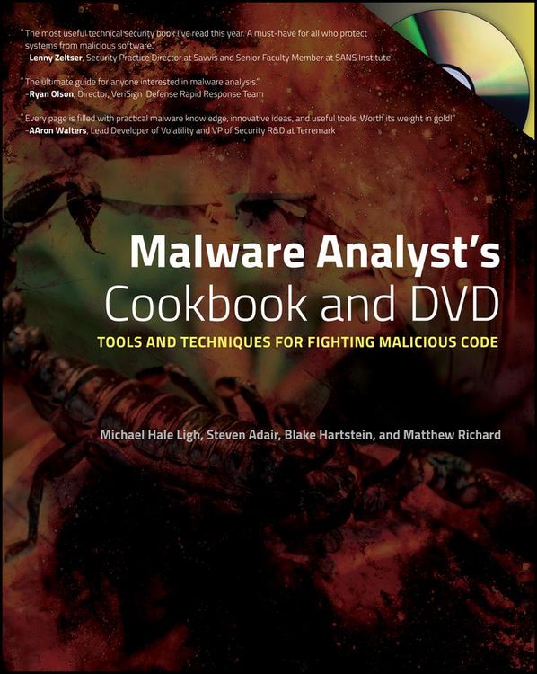 Produktbild: Malware Analyst's Cookbook and DVD
