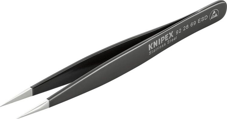 Produktbild: Knipex-Werk Pr&auml;zisions-Pinzette 92 28 69 ESD