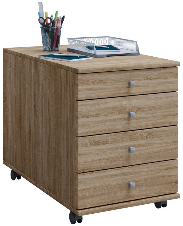 Produktbild: Rollcontainer B&uuml;rocontainer Schublade Lona 75 cm