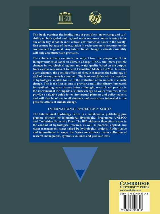 Produktbild: Impacts of Climate Change and Climate Variability on Hydrological Regimes