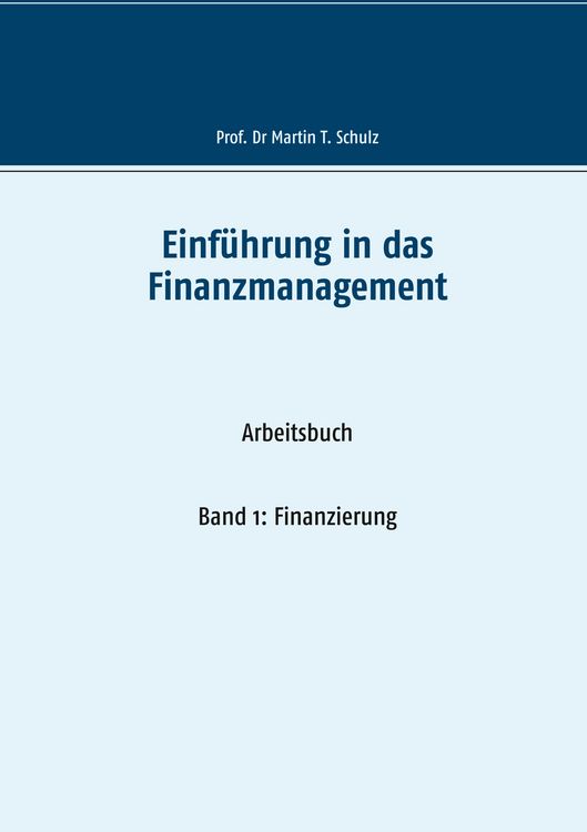 Produktbild: Einf&uuml;hrung in das Finanzmanagement