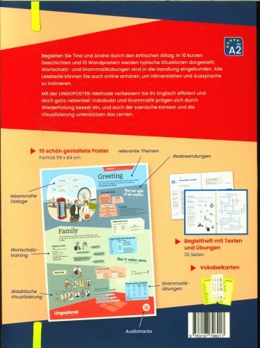 Produktbild: Lingoposter: Englisch lernen im Vorbeigehen