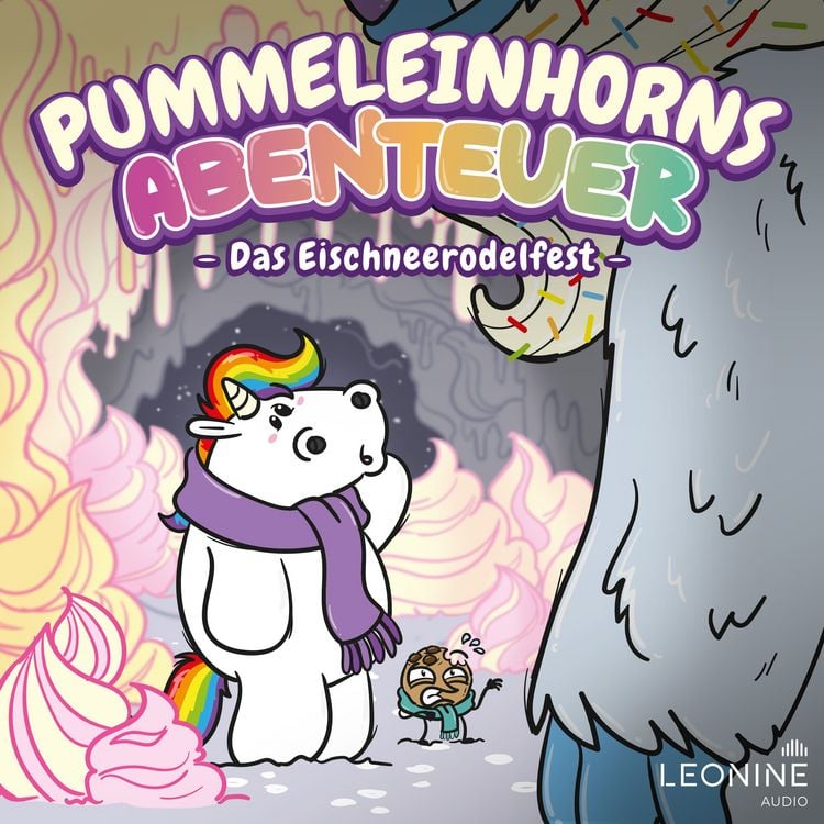Produktbild: Pummeleinhorns Abenteuer - Das Eischneerodelfest