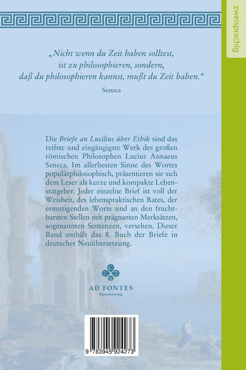 Produktbild: Briefe an Lucilius / Epistulae Morales (Lateinisch / Deutsch)