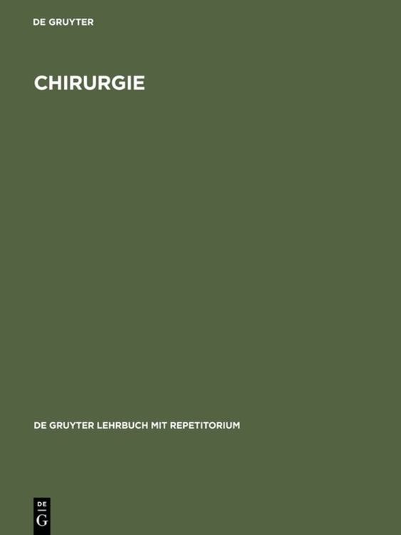 Produktbild: Chirurgie