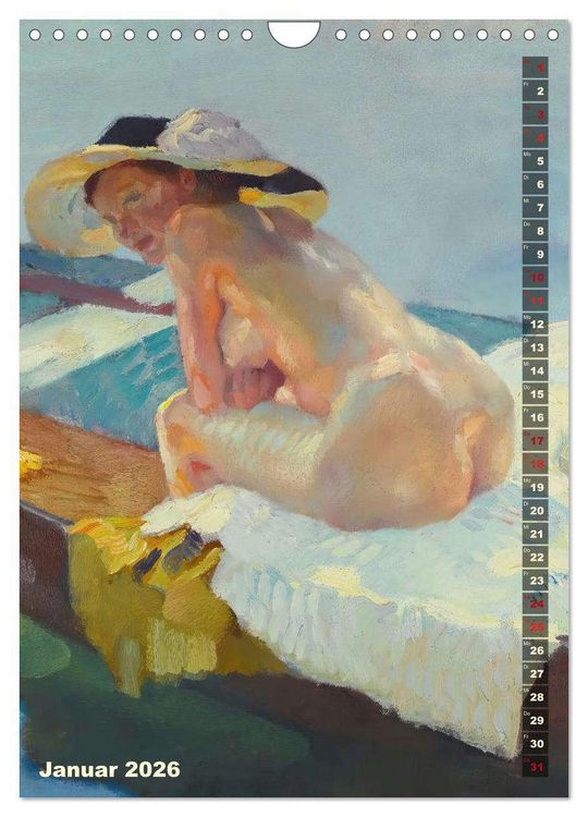 Produktbild: Leo Putz - Die Kunst der Sinnlichkeit (Wandkalender 2026 DIN A4 hoch), CALVENDO Monatskalender