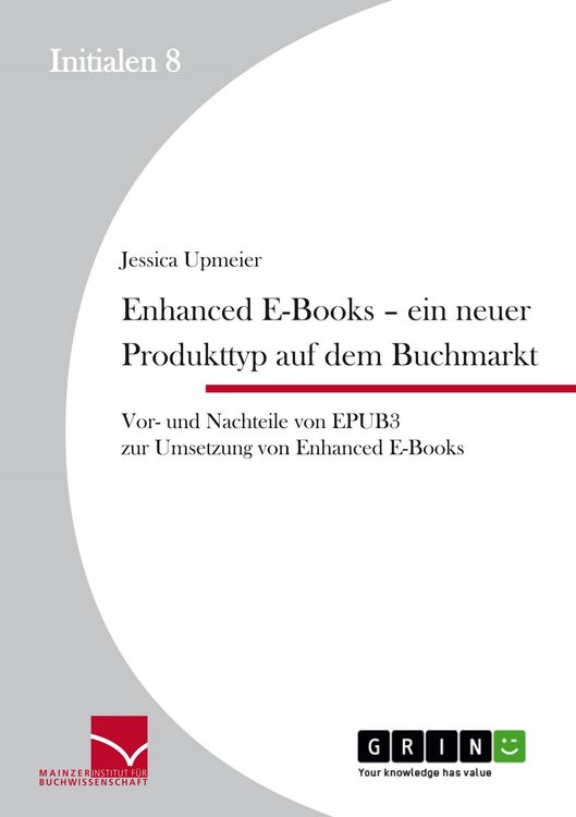 Produktbild: Enhanced E-Books - Ein neuer Produkttyp auf dem Buchmarkt