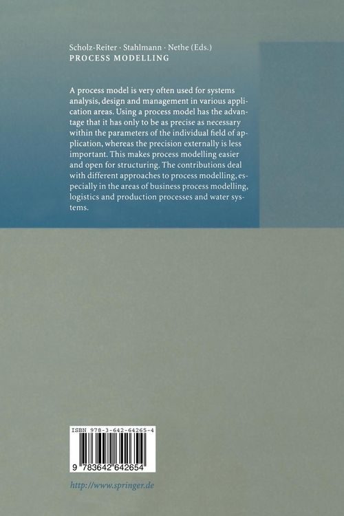 Produktbild: Process Modelling