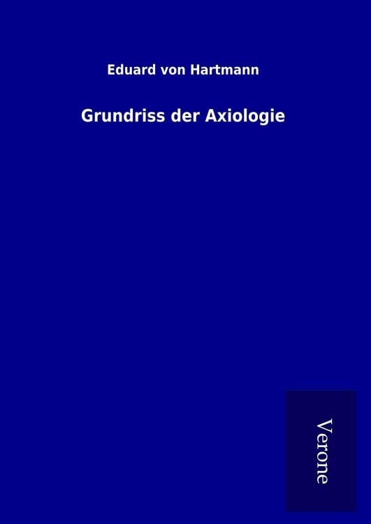 Produktbild: Grundriss der Axiologie