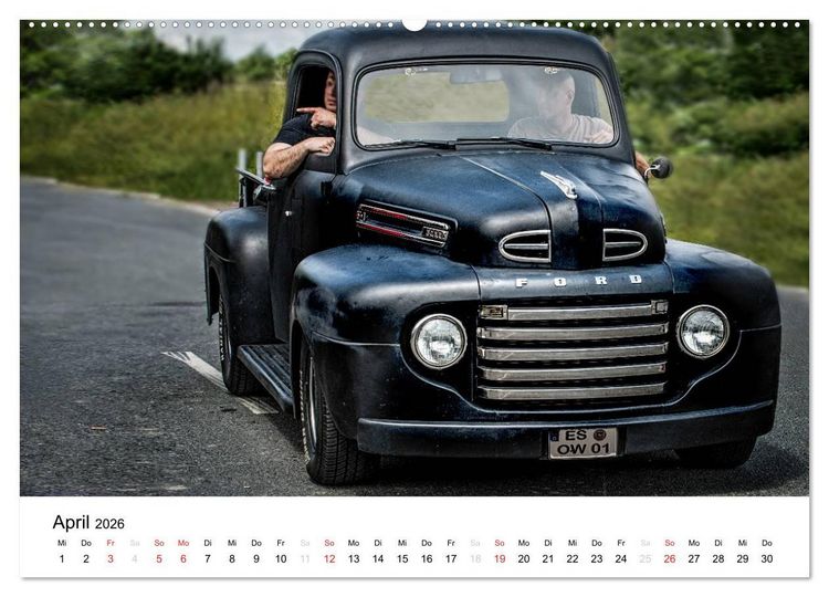 Produktbild: Custom Cars - M&auml;nnertr&auml;ume werden wahr (Wandkalender 2026 DIN A2 quer), CALVENDO Monatskalender