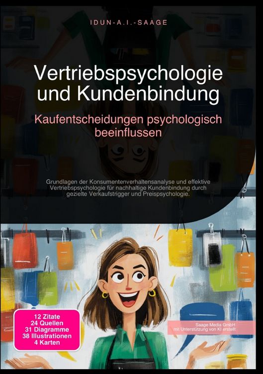 Produktbild: Vertriebspsychologie und Kundenbindung: Kaufentscheidungen psychologisch beeinflussen