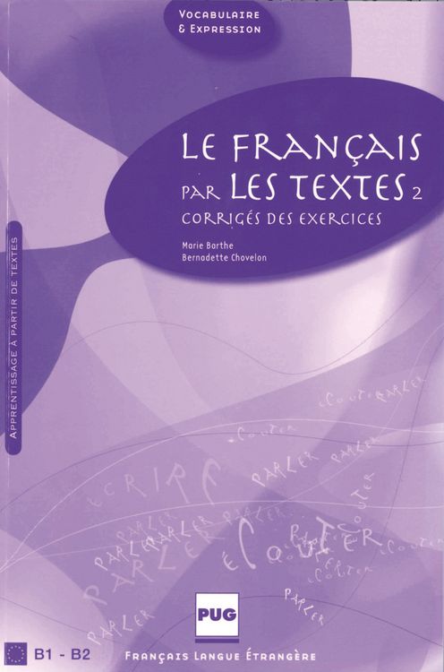 Produktbild: Le fran&ccedil;ais par les textes II