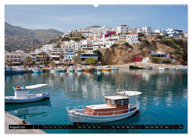 Produktbild: Zauberhaftes Kreta (Wandkalender 2026 DIN A2 quer), CALVENDO Monatskalender