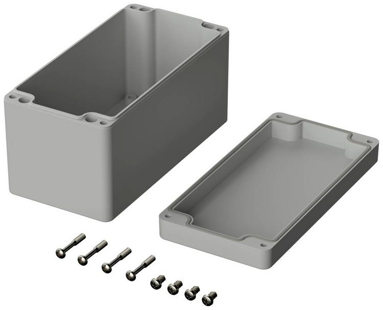 Produktbild: Bopla EUROMAS M 231 VO 02231094 Industrie-Geh&auml;use 160 x 80 x 85 Polycarbonat V0 Lichtgrau (RAL 7035) 1 St.