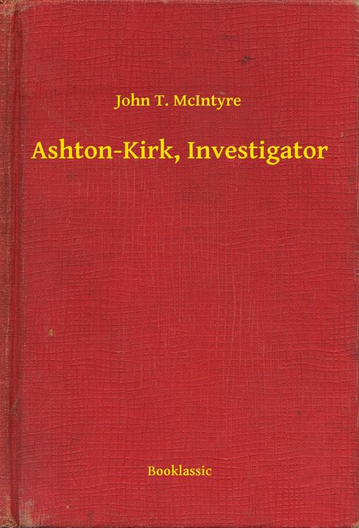 Produktbild: Ashton-Kirk, Investigator