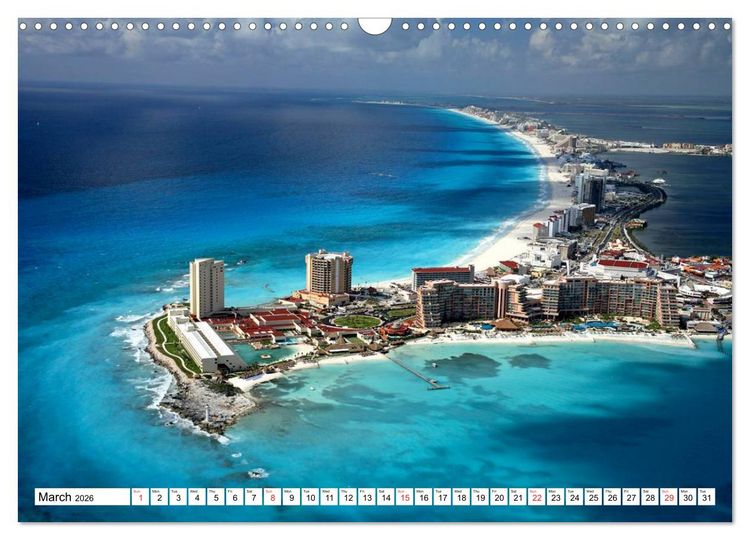 Produktbild: Land of the Maya Mexico-Yucatan (Wall Calendar 2026 DIN A3 landscape), CALVENDO 12 Month Wall Calendar