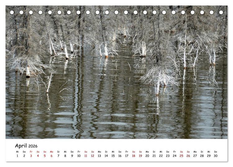 Produktbild: Unendlichkeit in Alaska und Yukon (Tischkalender 2026 DIN A5 quer), CALVENDO Monatskalender