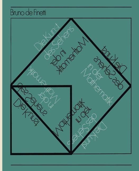 Produktbild: Die Kunst des Sehens in der Mathematik
