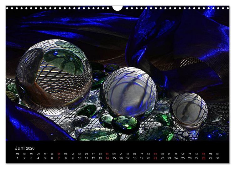 Produktbild: Licht und Glas - Neue Fotoimpressionen (Wandkalender 2026 DIN A3 quer), CALVENDO Monatskalender