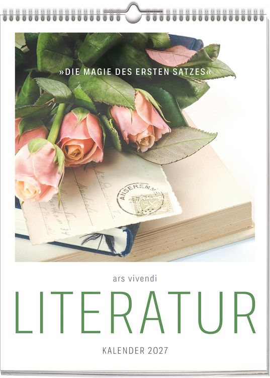 Produktbild: ars vivendi Literatur Kalender 2027