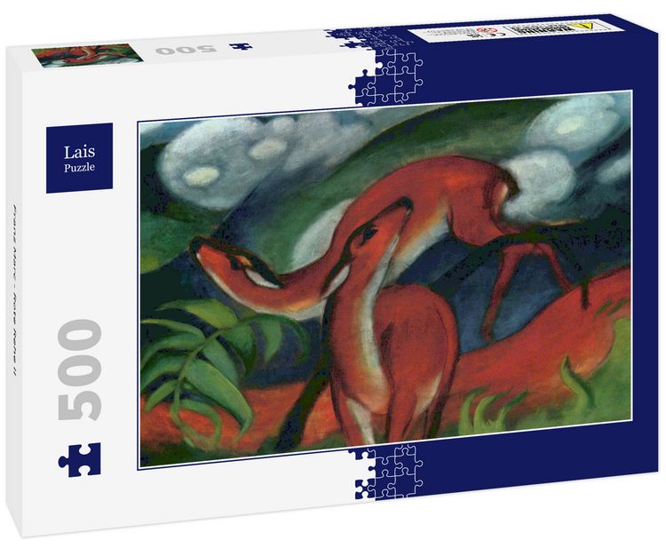 Produktbild: Lais Puzzle Franz Marc - Rote Rehe II 500 Teile