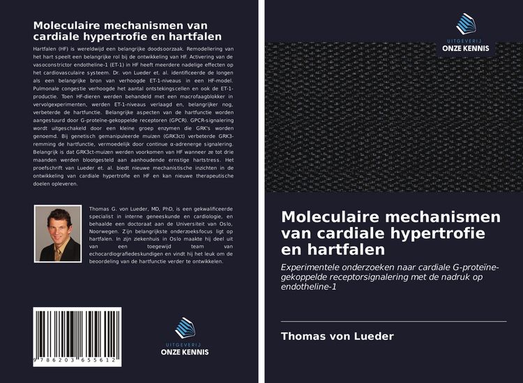 Produktbild: Moleculaire mechanismen van cardiale hypertrofie en hartfalen
