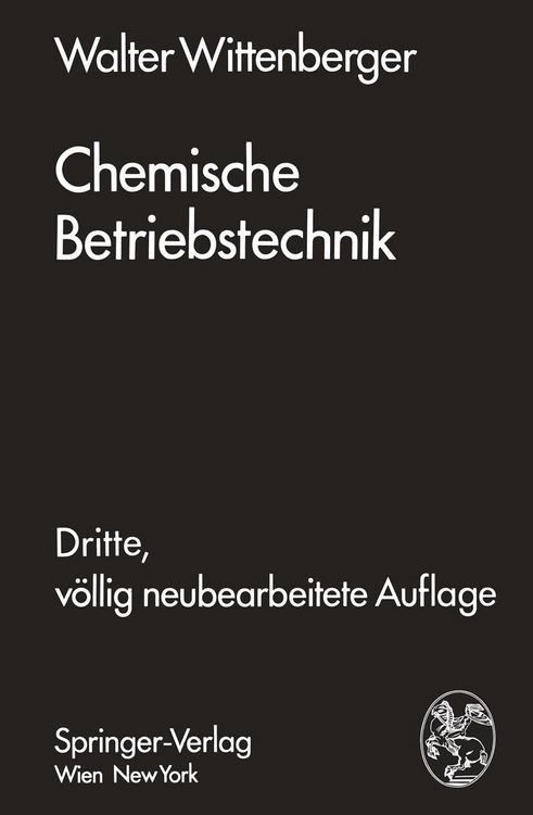Produktbild: Chemische Betriebstechnik