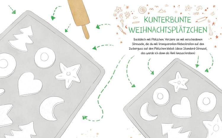Produktbild: #buch4you: Kritzel-Mitmach-Adventskalender