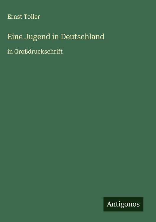 Produktbild: Eine Jugend in Deutschland