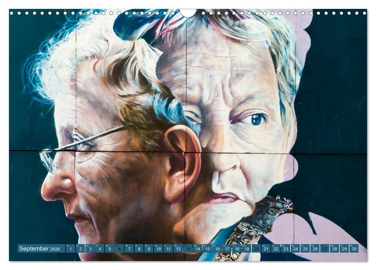 Produktbild: Street art Amsterdam Michael Jaster (Wandkalender 2026 DIN A3 quer), CALVENDO Monatskalender