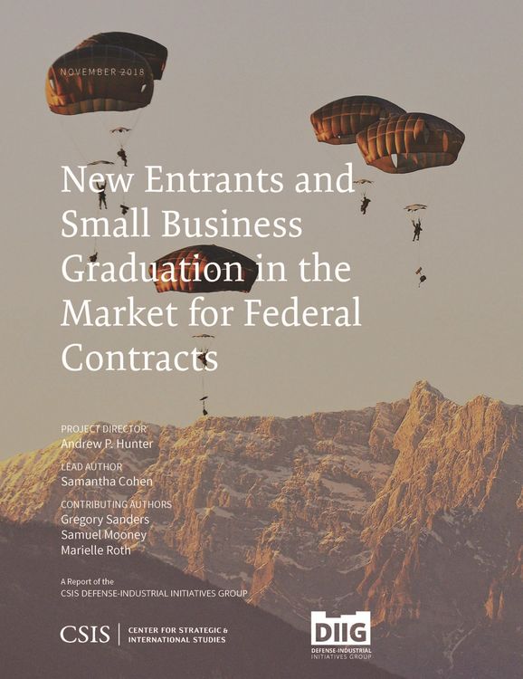 Produktbild: New Entrants and Small Business Graduation in the Market for Federal Contracts