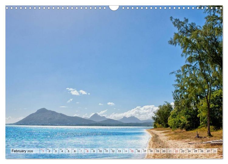 Produktbild: Mauritius - Pearl of the Indian Ocean (Wall Calendar 2026 DIN A3 landscape), CALVENDO 12 Month Wall Calendar