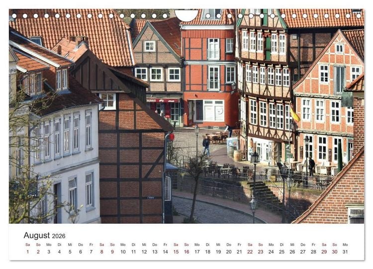 Produktbild: Im Herzen von Stade (Wandkalender 2026 DIN A4 quer), CALVENDO Monatskalender