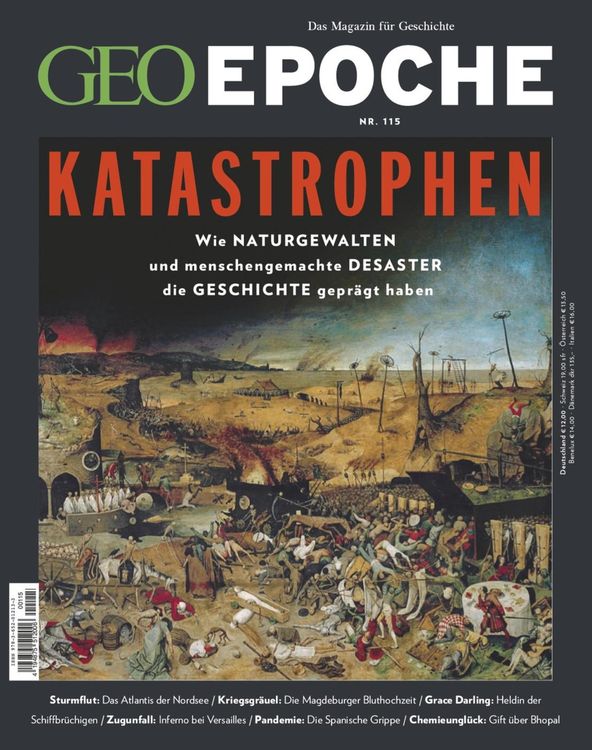 Bild vom Artikel GEO Epoche 115/2022 - Katastrophen vom Autor Geo Epoche Redaktion
