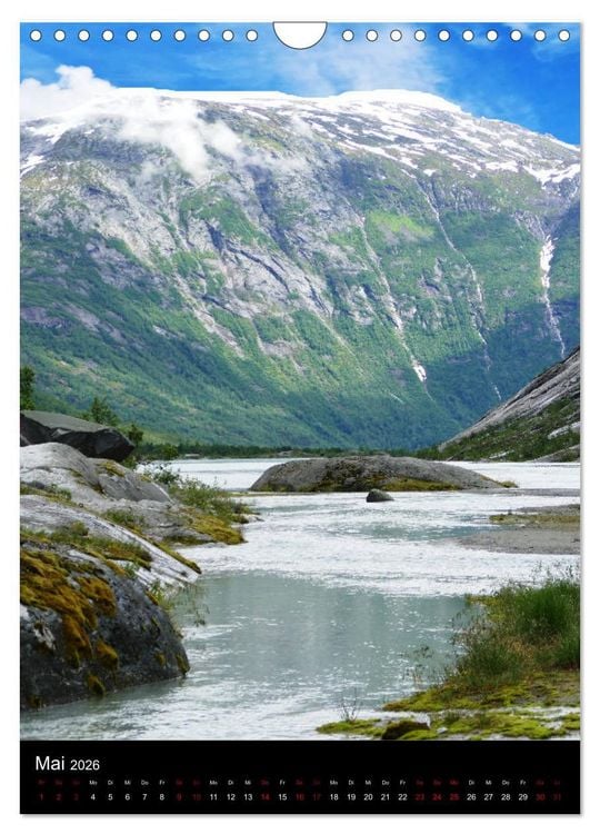 Produktbild: Hei - Willkommen im Fjordland (Wandkalender 2026 DIN A4 hoch), CALVENDO Monatskalender