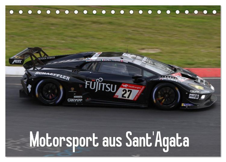 Produktbild: Motorsport aus Sant&rsquo;Agata (Tischkalender 2025 DIN A5 quer), CALVENDO Monatskalender