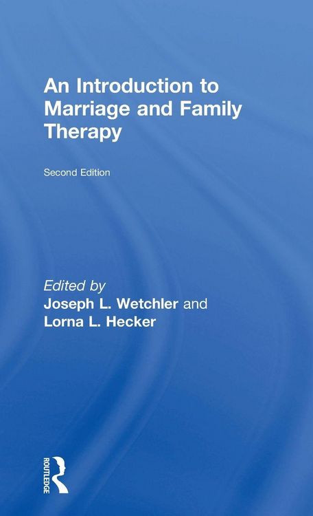 Produktbild: An Introduction to Marriage and Family Therapy