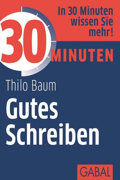 Produktbild: 30 Minuten Gutes Schreiben