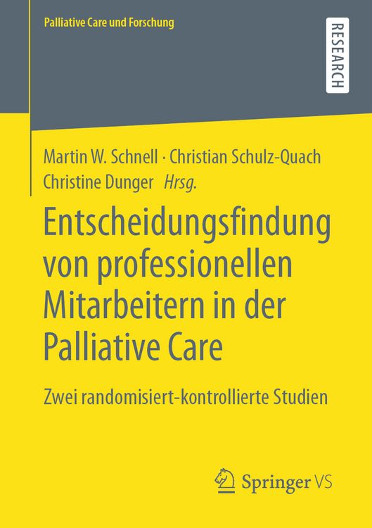 Produktbild: Entscheidungsfindung von professionellen Mitarbeitern in der Palliative Care