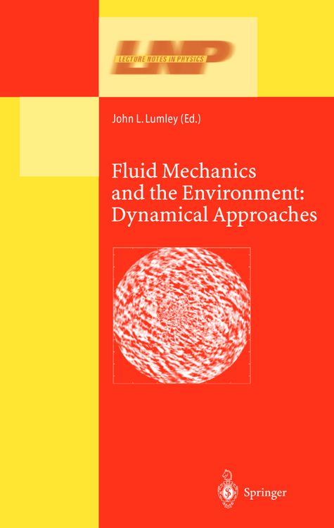 Produktbild: Fluid Mechanics and the Environment: Dynamical Approaches